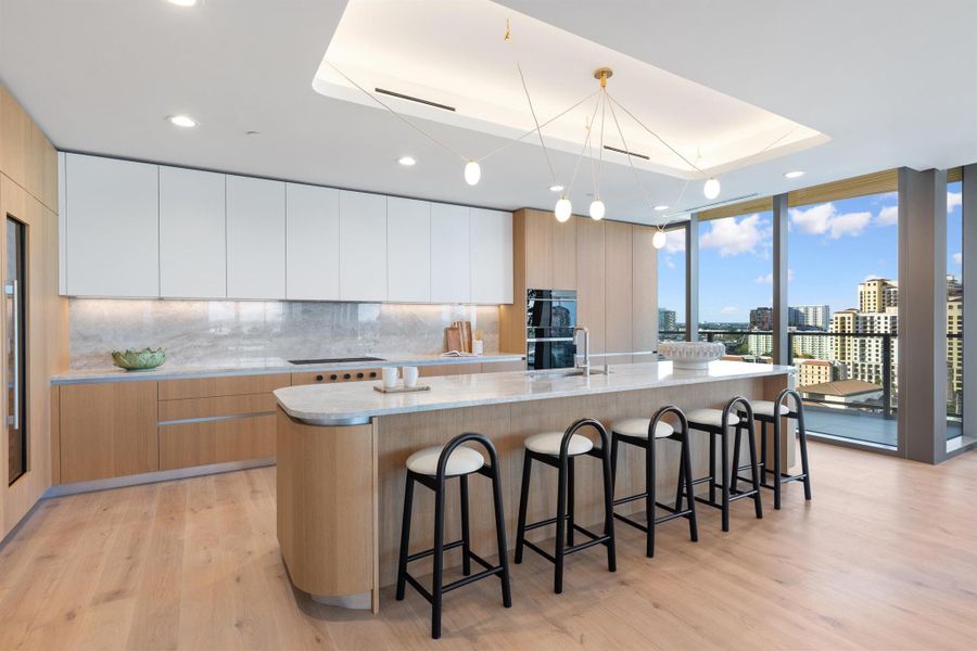 Furnished interior view inside a new home in , West Palm Beach (Image 4).
