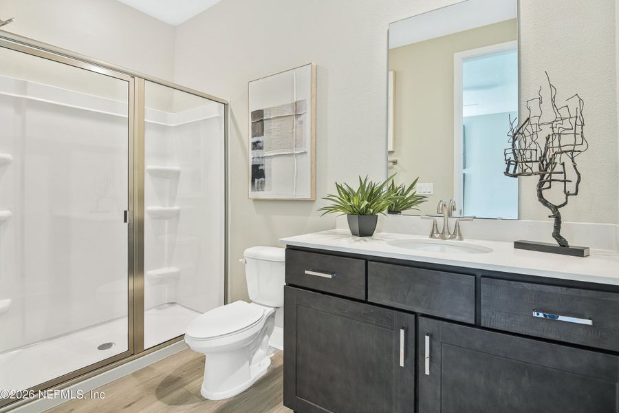 Furnished interior view inside a new home in , Palm Coast (Image 17).