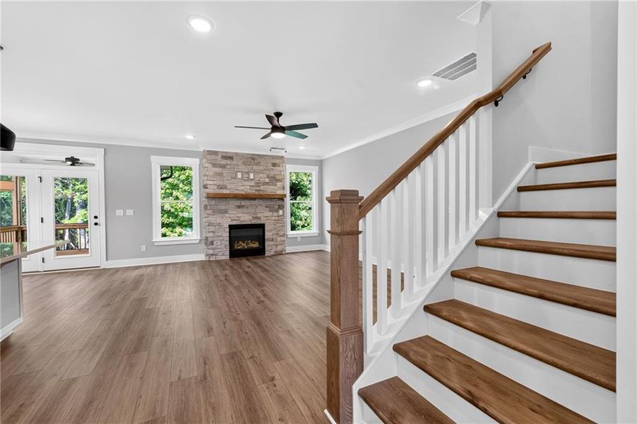 Spacious, unfurnished interior of a new home in Arbor West, Dawsonville (Image 45).