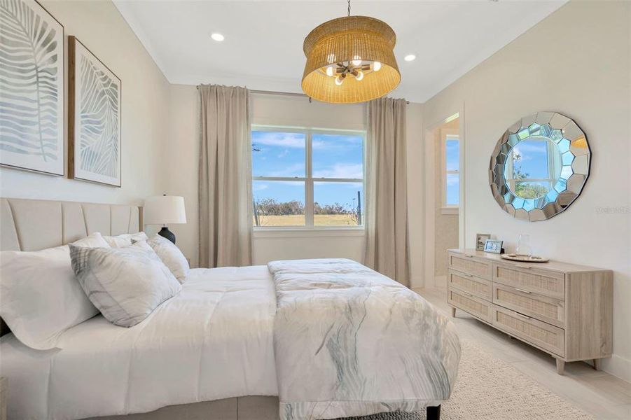 Furnished interior view inside a new home in Biscayne Landing at Seaire, Parrish (Image 38).