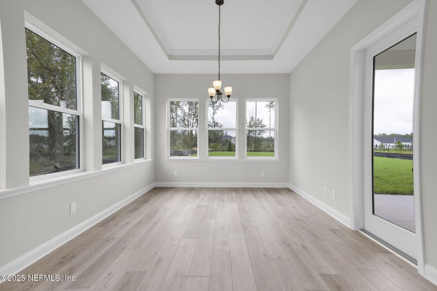 Spacious, unfurnished interior of a new home in Hidden Creek at SilverLeaf 70' Series, St. Augustine (Image 16).