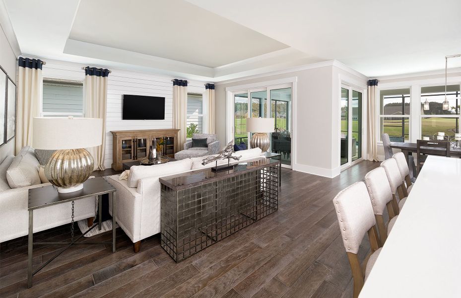 Open Main Living Areas