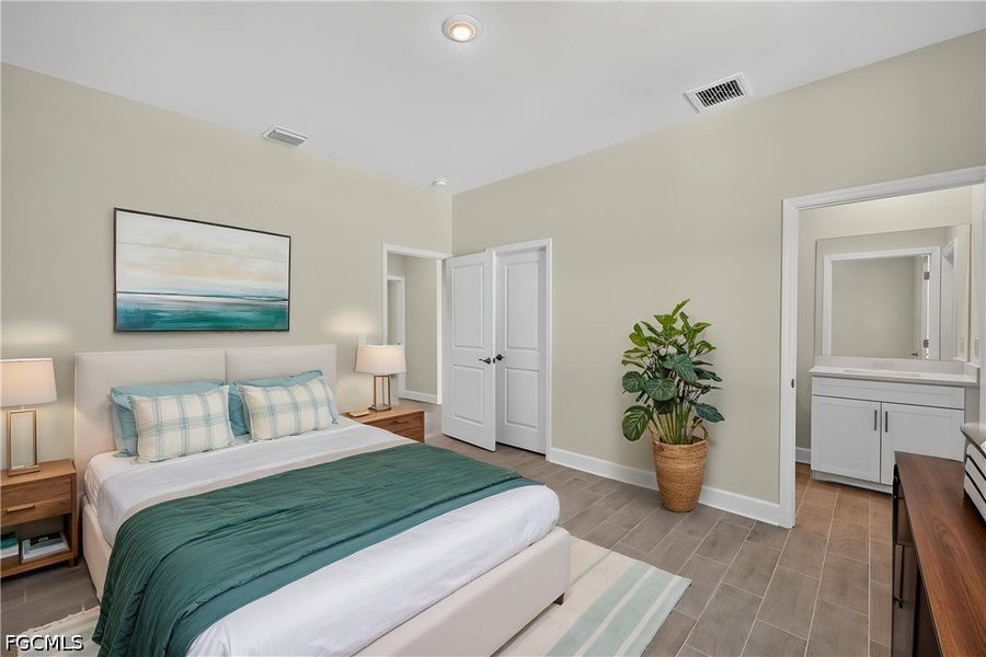 Furnished interior view inside a new home in Cape Coral, Cape Coral (Image 7). Furnished interior view inside a new home in Cape Coral, Cape Coral (Image 7).