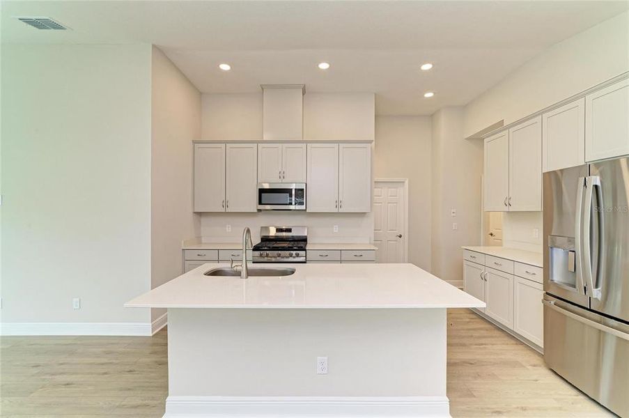 Furnished interior view inside a new home in Crosswind Point, Parrish (Image 12).