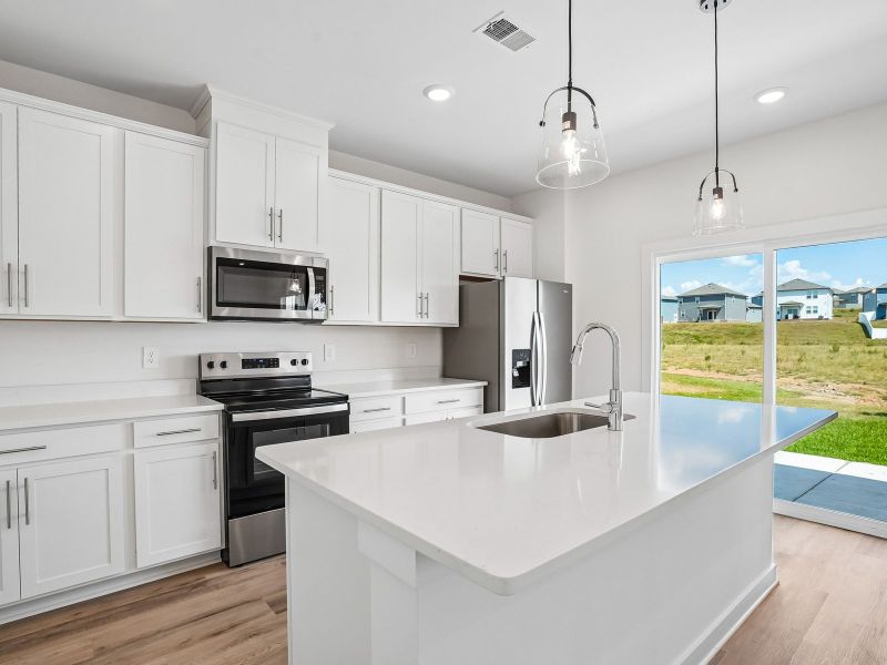 Furnished interior view inside a new home in Crestview - Ridge Series, Hermitage (Image 4).