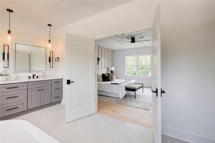 Furnished interior view inside a new home in , Tucker (Image 24).