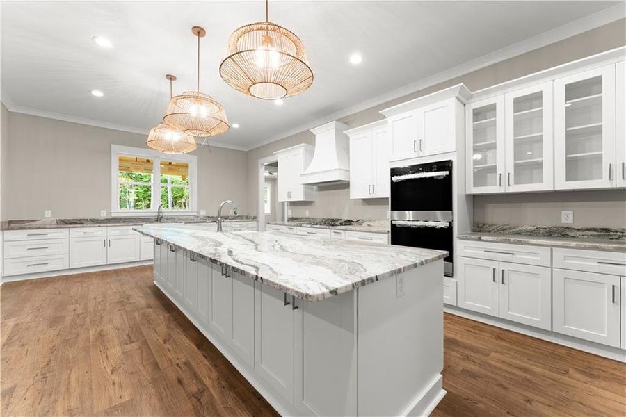 Furnished interior view inside a new home in , Cleveland (Image 7).