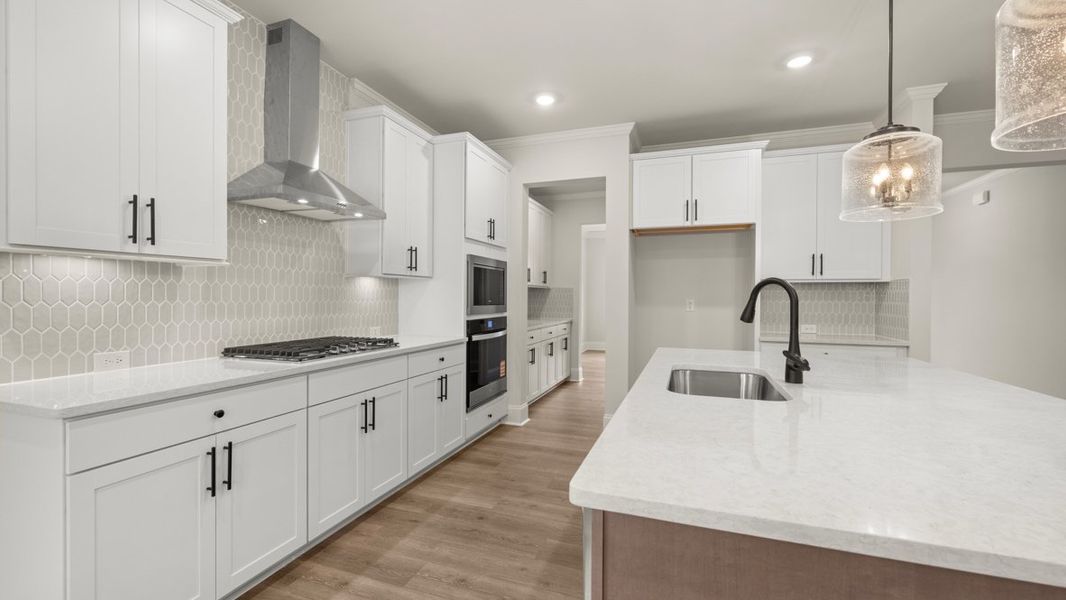 Furnished interior view inside a new home in Haven Abbey, Cumming (Image 7).