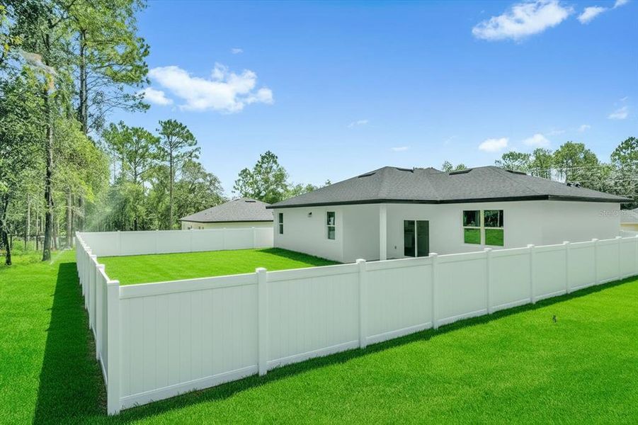 Exterior details and patio area of a home in , Citrus Springs (Image 3). Exterior details and patio area of a home in , Citrus Springs (Image 3).