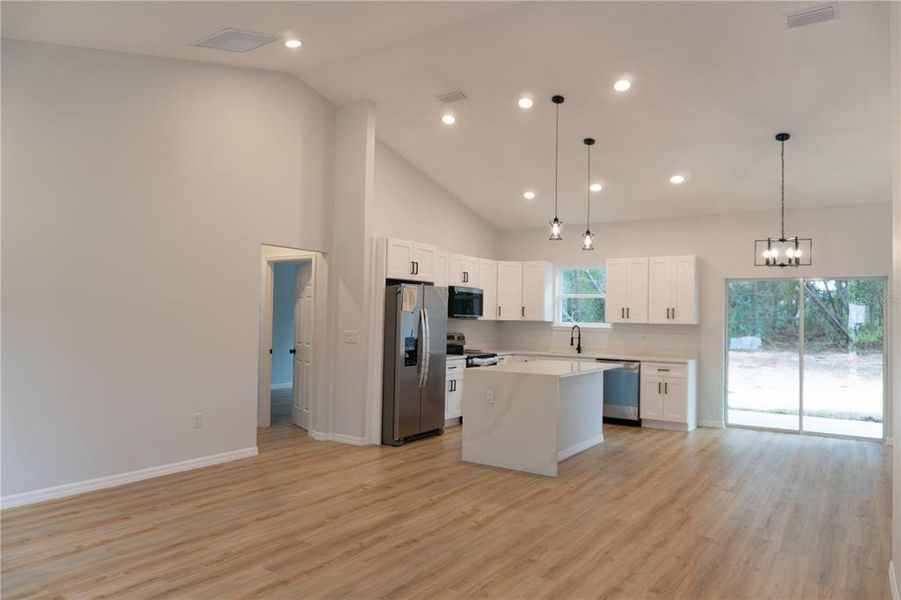 Furnished interior view inside a new home in , Ocala (Image 6). Furnished interior view inside a new home in , Ocala (Image 6).