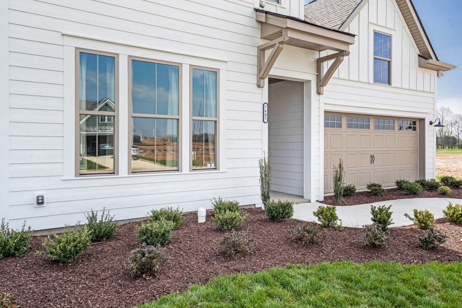 Representative exterior details of a home built from the Mosley by Celebration Homes in South Haven, Murfreesboro (Image 21).