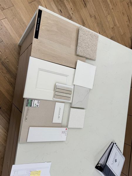 Sample of building materials used in homes in Saddle Ridge at Wildhorse Ranch, Manor (Image 19). Sample of building materials used in homes in Saddle Ridge at Wildhorse Ranch, Manor (Image 19).