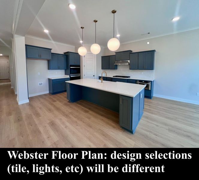 Furnished interior view inside a new home in Lockwood, Collierville (Image 4).