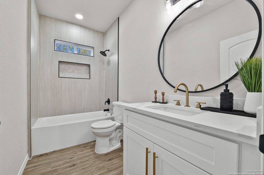 Furnished interior view inside a new home in , Lytle (Image 13).