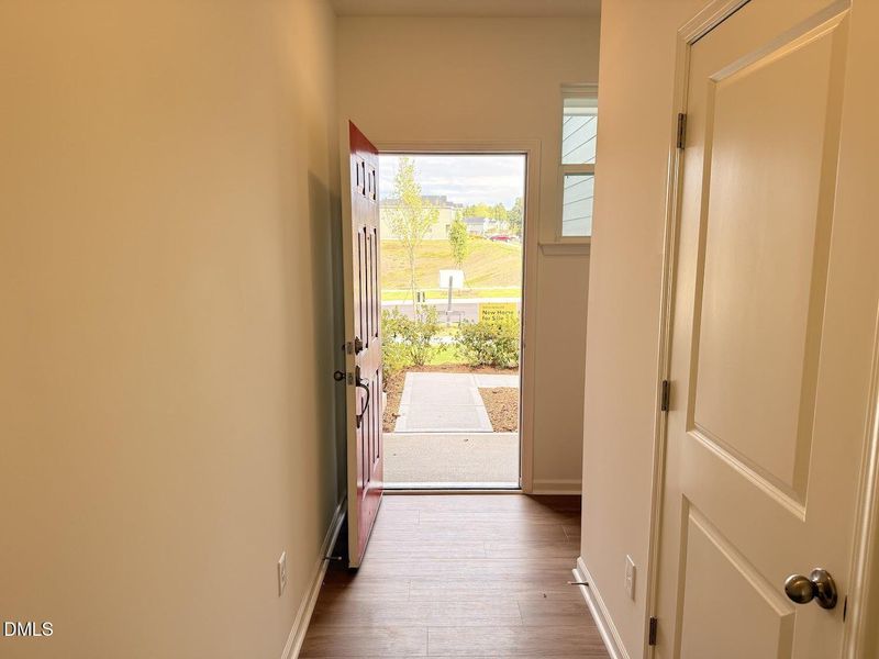 AR73 Hall looking out