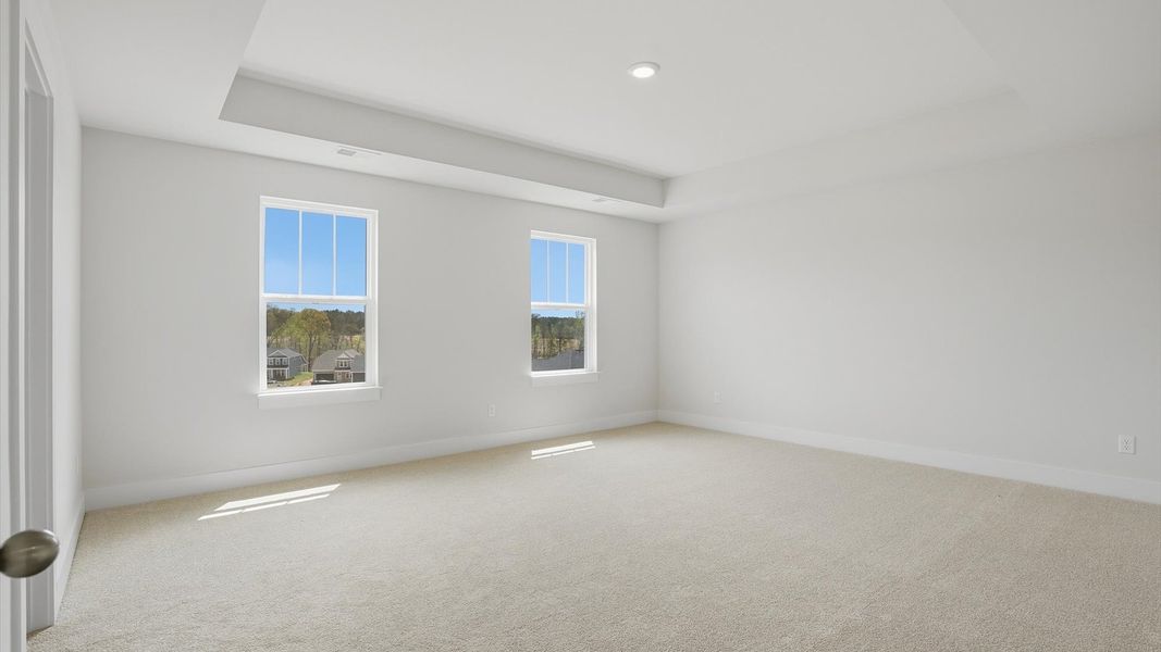 Furnished interior view inside a new home in Iris Meadows, Moore (Image 29).