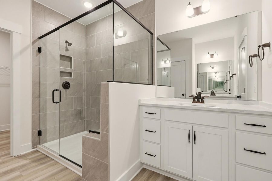 Furnished interior view inside a new home in Harbor Crossing, Greensboro (Image 14).