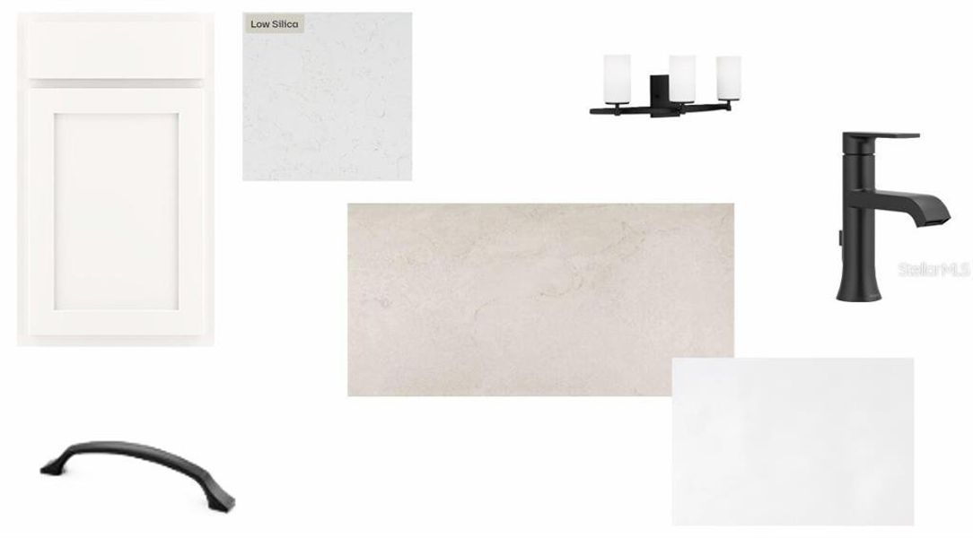 Sample of building materials used in homes in Soleta at Starkey Ranch – Executive Series, Odessa (Image 6).