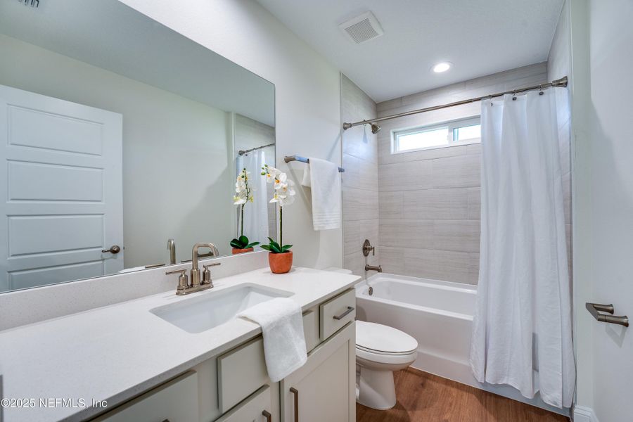 Furnished interior view inside a new home in , Jacksonville (Image 12).