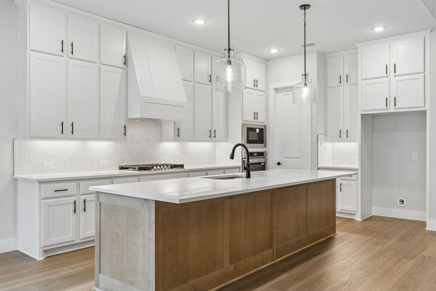 Furnished interior view inside a new home in Painted Tree Lakeside, McKinney (Image 6).