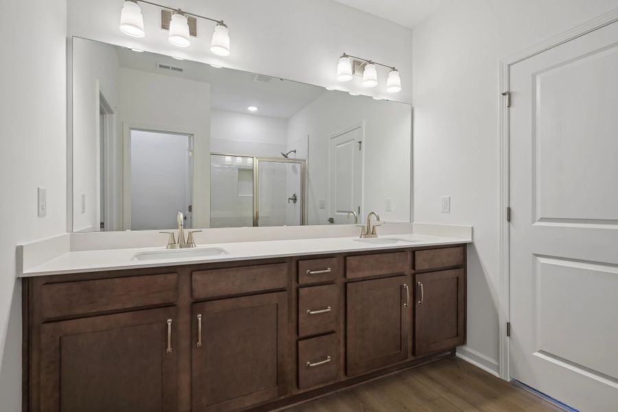 Furnished interior view inside a new home in The Point, Rolesville (Image 13).