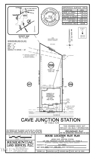 FS 358 MLS Langley A basement Garage Rig