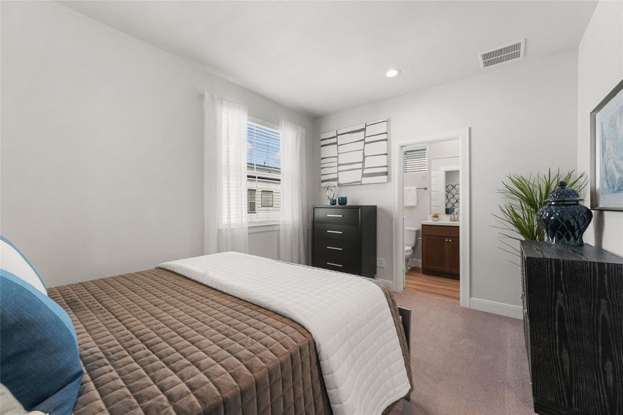 Furnished interior view inside a new home in , Houston (Image 14). Furnished interior view inside a new home in , Houston (Image 14).