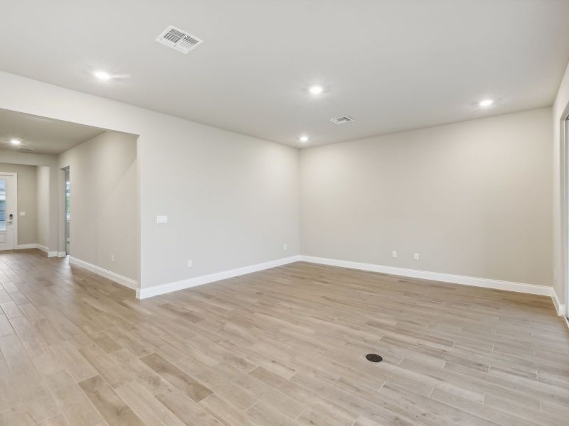 Great Room in the Coral floorplan at 6398 NW Sweetwood Dr