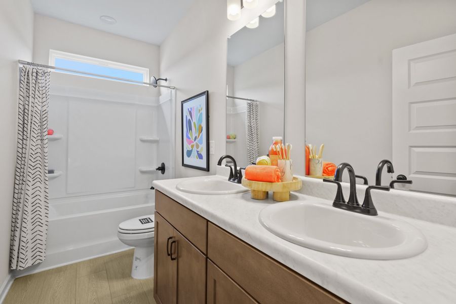 Furnished interior view inside a new home in Capstone Estates, Apison (Image 21).