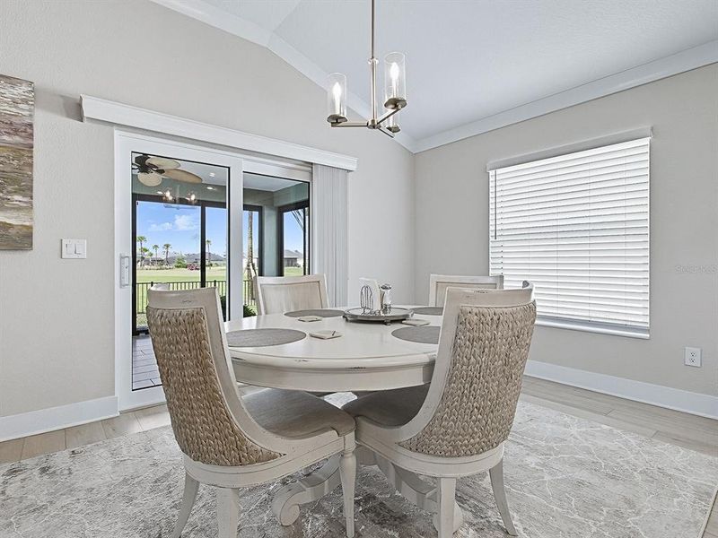 Furnished interior view inside a new home in , The Villages (Image 19). Furnished interior view inside a new home in , The Villages (Image 19).