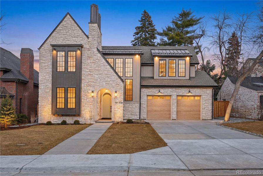 Front exterior of a new home in , Denver, CO, highlighting curb appeal (Image 23). Front exterior of a new home in , Denver, CO, highlighting curb appeal (Image 23).