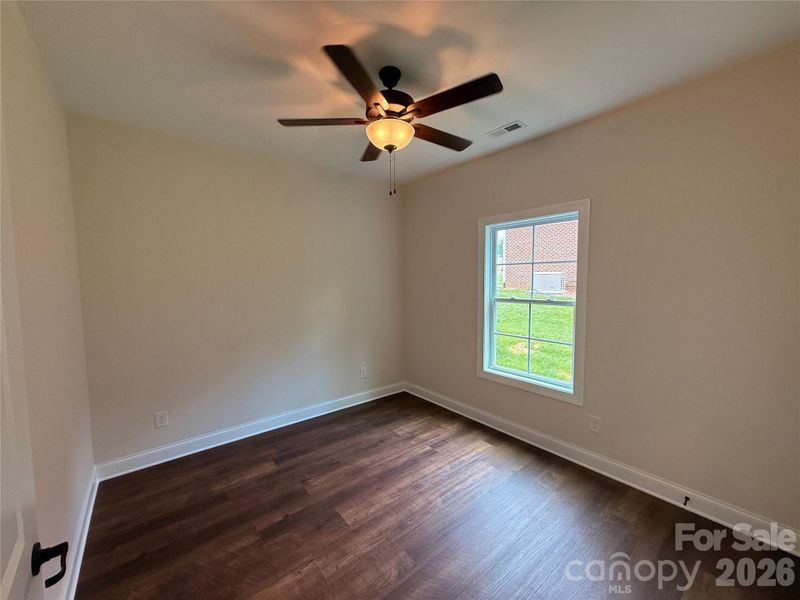 The second bedroom is on the main floor...