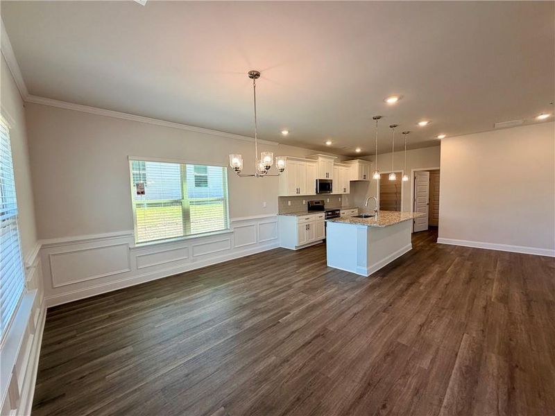 Spacious, unfurnished interior of a new home in Magnolia Villas, Cornelia (Image 10).