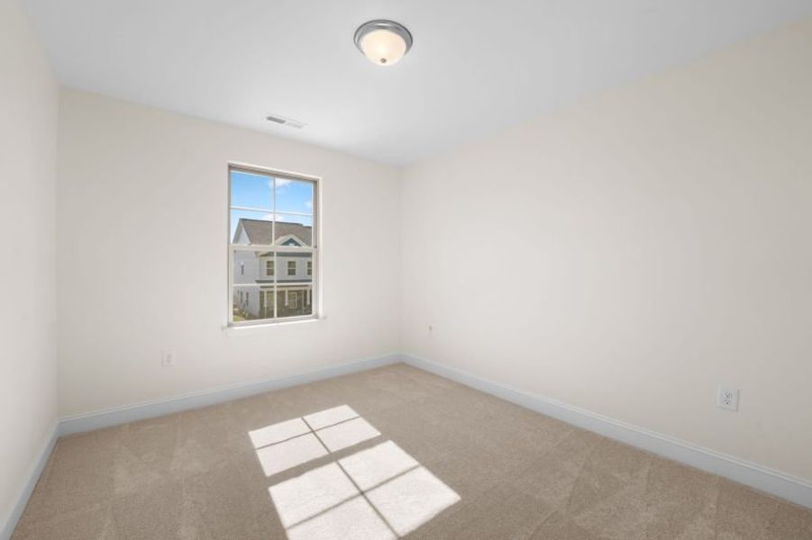 Spacious, unfurnished interior of a new home in Miller's Reserve, Winston-Salem (Image 64).