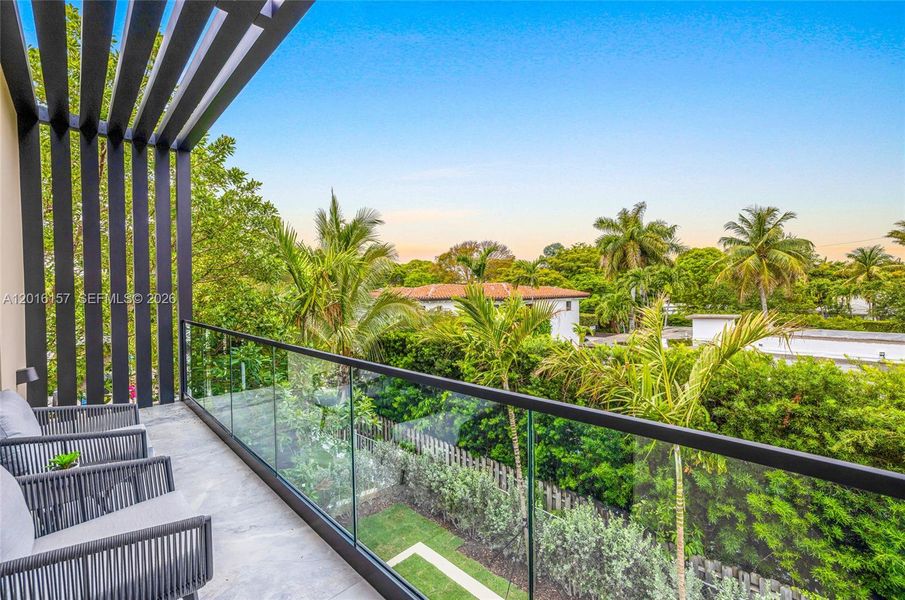 Exterior details and patio area of a home in , Miami Beach (Image 34).