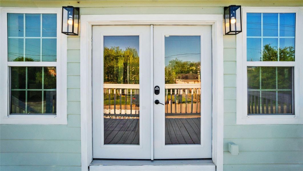 Exterior details and patio area of a home in , Galveston (Image 25). Exterior details and patio area of a home in , Galveston (Image 25).