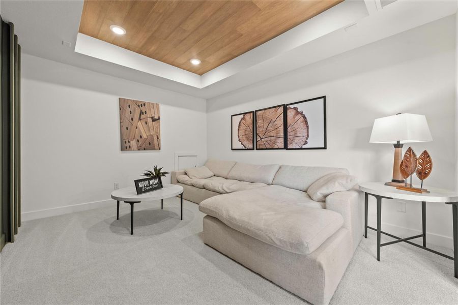 Furnished interior view inside a new home in The Trails, New Caney (Image 17). Furnished interior view inside a new home in The Trails, New Caney (Image 17).