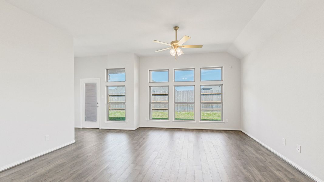 Furnished interior view inside a new home in Sunterra, Katy (Image 20).