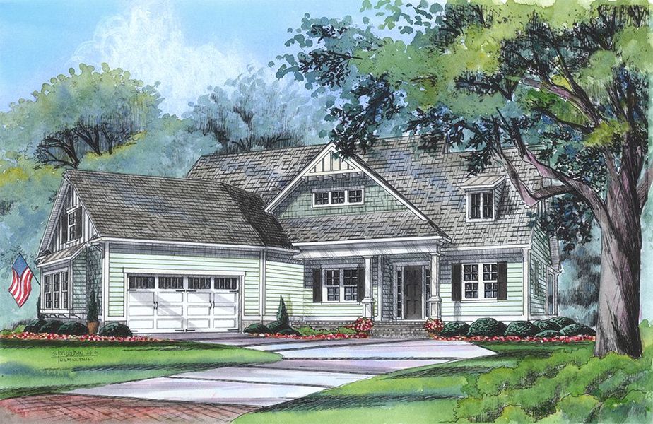 Jonesport with Optional Angled Garage