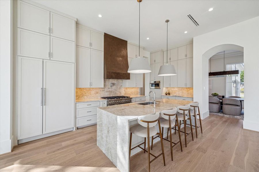 Furnished interior view inside a new home in , Houston (Image 23).