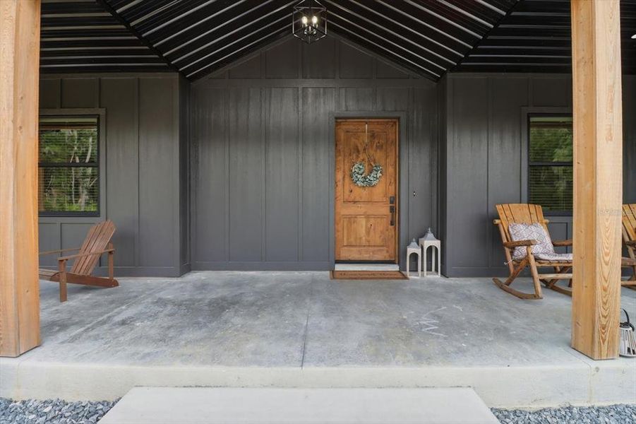 Exterior details and patio area of a home in , Inglis (Image 43).
