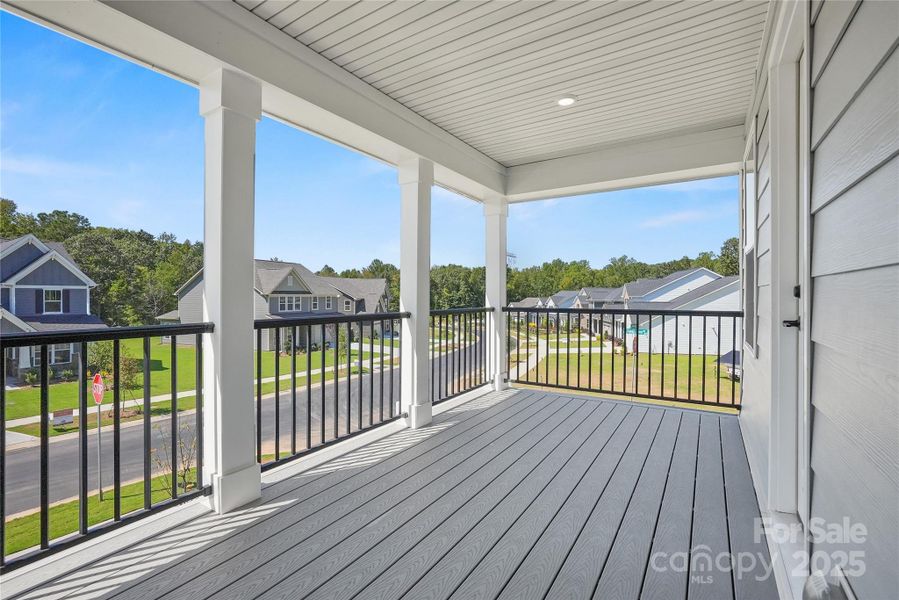 Exterior details and patio area of a home in Forest Creek, Waxhaw (Image 4).