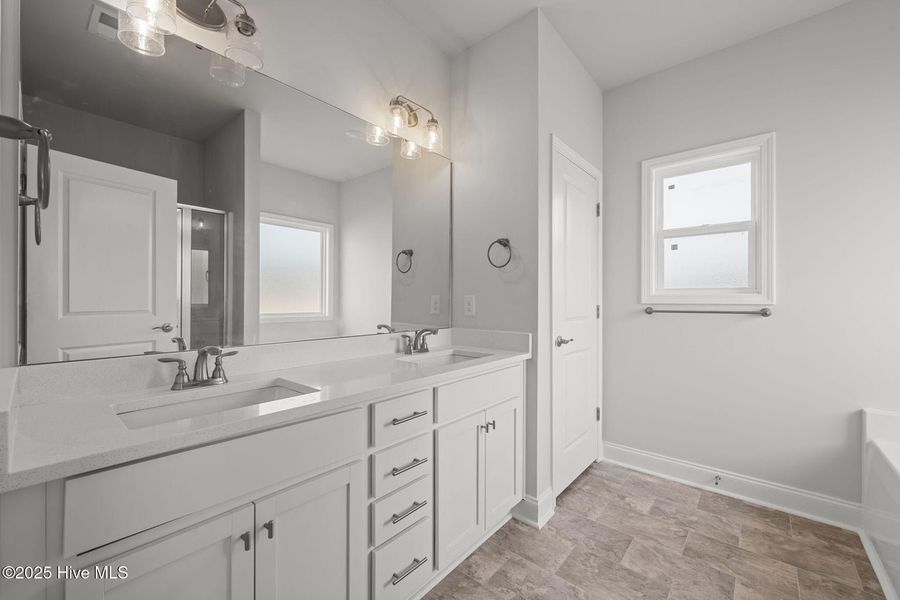 Furnished interior view inside a new home in Fairfield Harbour, New Bern (Image 9). Furnished interior view inside a new home in Fairfield Harbour, New Bern (Image 9).