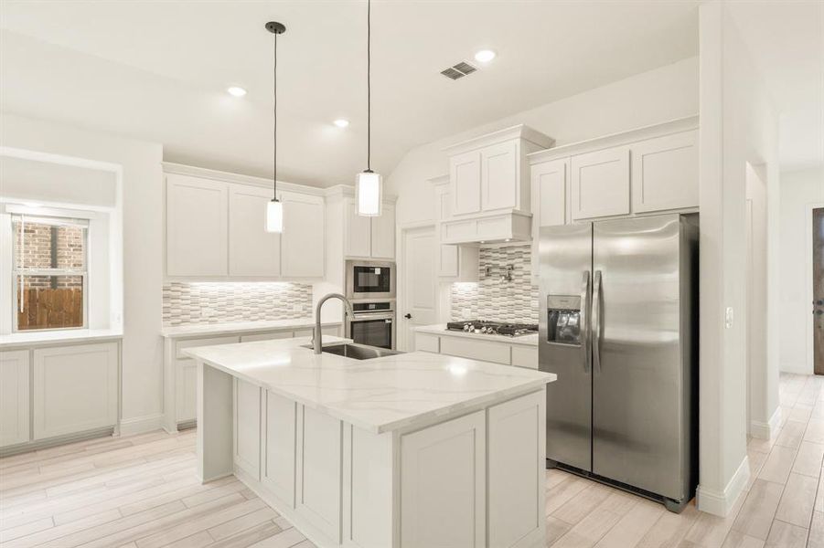 Furnished interior view inside a new home in West Crossing, Anna (Image 7).