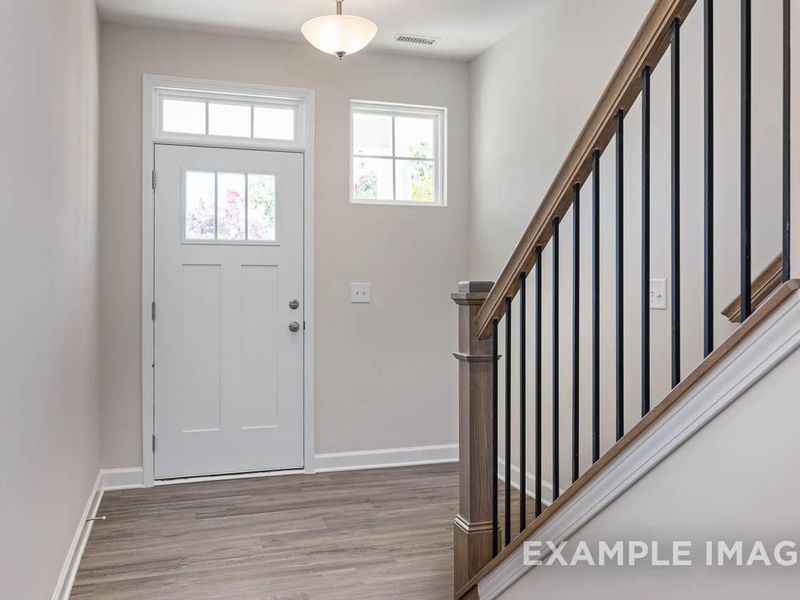 Spacious, unfurnished interior of a new home in Wendell Ridge, Wendell (Image 9).