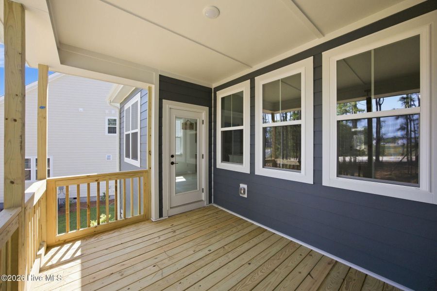 Exterior details and patio area of a home in Legacy Lakes, Aberdeen (Image 22).