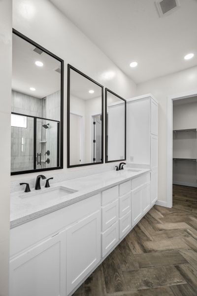 Furnished interior view inside a new home in Summer Sky North, El Paso (Image 12).