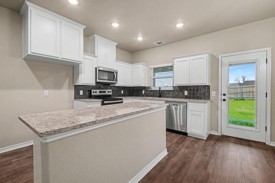 Furnished interior view inside a new home in , Burnet (Image 5).