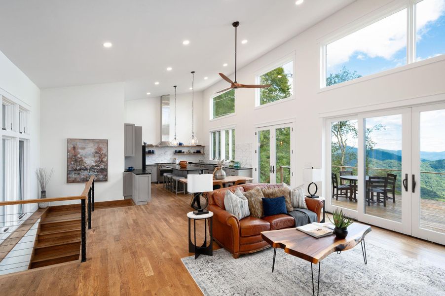 Furnished interior view inside a new home in , Leicester (Image 24).