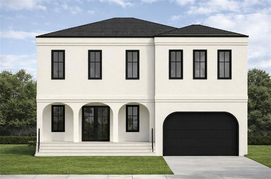 Front exterior of a new home in , Tampa, FL, highlighting curb appeal (Image 31).